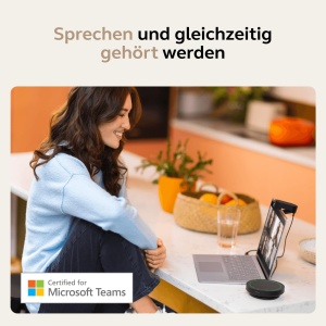 Sistem de difuzoare Jabra Speak2 75, 65 mm, Bluetooth, culoare gri - Img 5