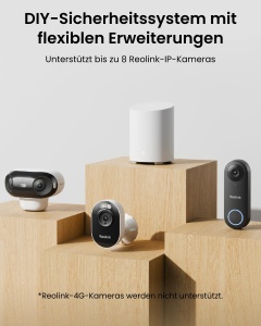 Sistem de supraveghere Reolink 2K, 2 camere externe, Wi-Fi dualband, stocare locala - Img 8