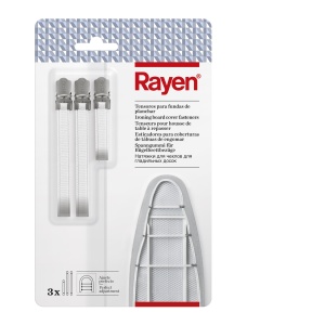 Sistem de tensionare pentru huse de calcator Rayen, elastice, cu carlige din otel - Img 4