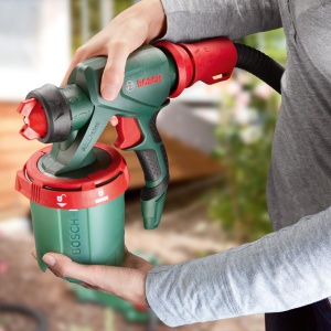 Sistem de vopsire electric Bosch PFS 3000-2, 650W, rezervor 1000ml - Img 5