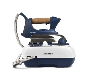 Sistem profesional de calcat cu abur G3 Ferrari G40019 Ghetto-VAP, 2000 W, rezervor de apa 700 cc, presiune de 3 bari, termostat reglabil, pornire separata fier de calcat/cazan, albastru/alb. - Img 2