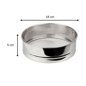 Sita Fackelmann 28313, extra fina, inox, 18 cm, spulberare usoara - Img 3