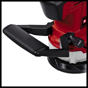 Slefuitor orbital aleatoriu Einhell TE-RS 40 E (400W, 12.000-24.000 rata de oscilatie 1/min, diametru disc 125mm, aspirare activa a prafului, cutie de filtrare) - Img 6