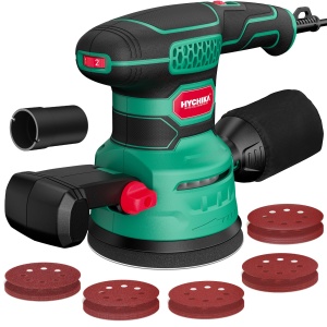 Slefuitor orbital HYCHIKA 450W 125mm 6 viteze cu sistem eficient de colectare a prafului