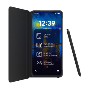 Smartphone TCL NXTPAPER 60 Ultra, 7.2 inch, 12 GB RAM, 512 GB, Negru