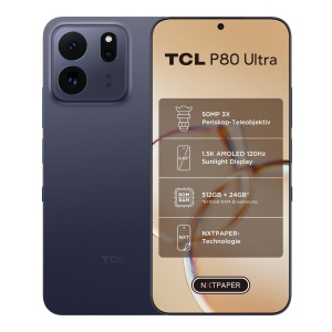 Smartphone TCL P80 Ultra 5G, 50MP, 512GB, 5800mAh, Albastru