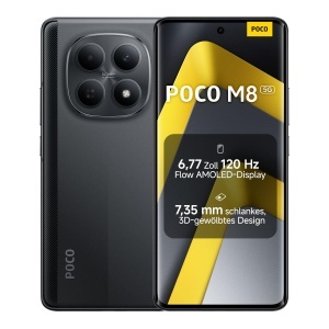 Smartphone XIAOMI Poco M8, 8GB RAM, 256GB, Camera 50MP, Negru