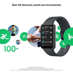 Smartwatch Samsung Galaxy Fit3, ceas de fitness ca tracker de fitness si tracker de activitate, gri, incl. 36 de luni garantie a producatorului [exclusiv la ] - Img 4