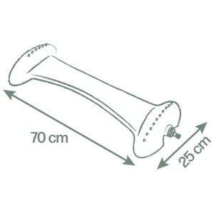 Smoby Life - Aspersor de apa Splashy Way pentru copii cu continut minim de 96 reciclat - tunel magic de apa pentru tobogan de apa sau element de apa i - Img 5