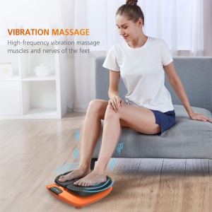 Snailax Aparat de Masaj pentru Picioare cu Vibratie si Incalzire Telecomanda 3 Moduri de Masaj - Img 2