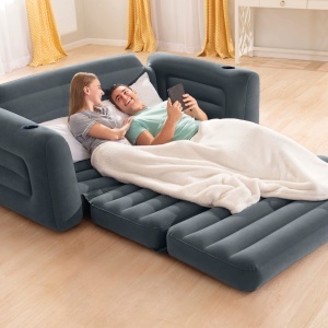 Sofa gonflabila Intex 66552NP, 2 persoane, 200kg, cu functie de pat - Img 5