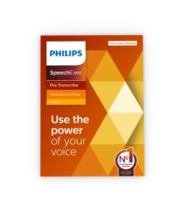Software de transcriere Philips LFH4522, 2 ani abonament, integrare cu Dragon