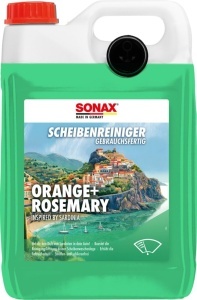 Solutie de curatare pentru parbriz SONAX 5L cu aroma de portocala si rozmarin