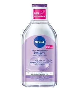 Solutie Micelara NIVEA 400 ml pentru Ten Sensibil cu Aminoacizi si Dexpanthenol