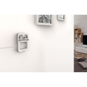 Sonerie wireless sau cablata Honeywell Home DW915S, 11 melodii, LED Halo, alb - Img 2