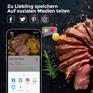 Sous Vide Garer KitchenBoss G330, 1100W, Wi-Fi, IPX7 - Img 9