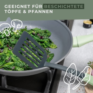 Spatula din lemn Fackelmann Ecolution, 33.5 cm, verdemaro, din materiale sustenabile - Img 5
