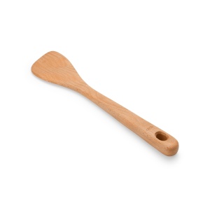 Spatula din lemn OXO Good Grips din Buchenholz, ergonomica, pentru antiaderent