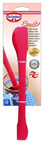 Spatula Dr. Oetker Flexxibel, 27 cm, Silikon, Rosu