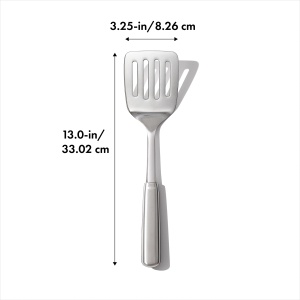 Spatula OXO Steel din Otel Inoxidabil Maner Antialunecare Compatibila cu Masina de Spalat Vase - Img 4