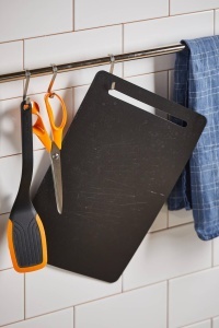 Spatula pentru gatit Fiskars Functional Form, 29 cm, PlasticSilikon, NegruPortocaliu - Img 10