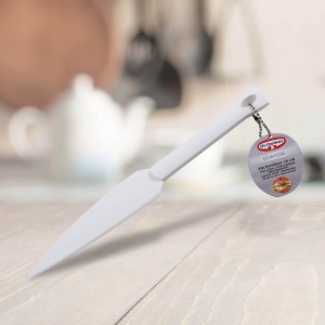 Spatula pentru tort Dr. Oetker, antiaderenta, alba, 25 cm - Img 3