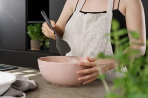 Spatula Zyliss 30 cm din Nylon si Silicon, Ergonomica, Rezistenta la Calorii - Img 6