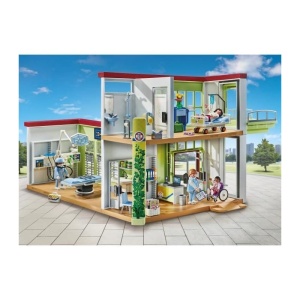 Spital de Jucarie PLAYMOBIL My Life 71615 cu 4 Figurine si Accesorii - Img 2