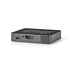 Splitter HDMI Nedis 2-Port, 4K, 2.25 Gbps, Negru - Img 4