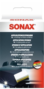Sponge de Aplicare SONAX, 1 bucata, cu maner confortabil, pentru polish si ceara