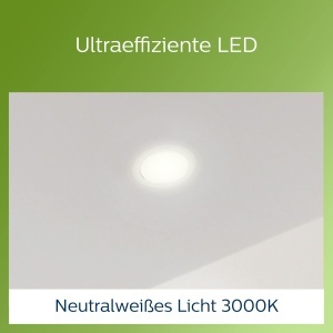 Spot incastrabil LED Philips UltraEfficient 48W lumina neutra alb diametru 125 mm - Img 5