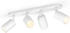 Spot LED Philips Hue Fugato, 4 x 350lm, dimabil, 16 milioane culori, alb - Img 7