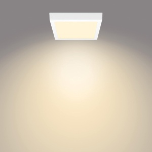 Spot LED Philips Slim Surface, 12W, lumina calda 2700K, patrat, alb - Img 4