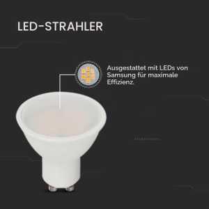 Spot LED V-TAC VT-21878, 10W, 1000 Lumen, 3000K, GU10 - Img 2