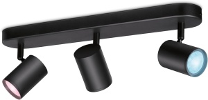 Spot LED WiZ Imageo 3 buc, dimmabil, 16 milioane culori, negru - Img 4