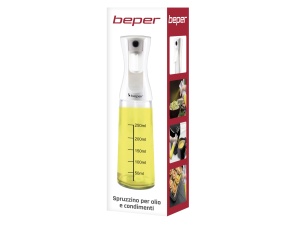 Spray pentru ulei Beper C102SPE002 300 ml sticla gradata capac din plastic alb - Img 7