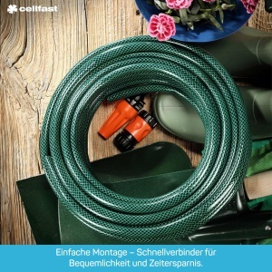 Sprinkler Gradina Cellfast ECONOMIC 20m, 12, 10-100, UV-rezistent - Img 6