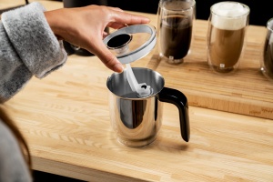 Spumator de lapte ZWILLING ENFINIGY, 400 ml, inox, negru - Img 5