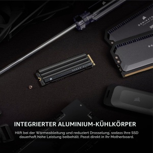 SSD Corsair MP600 Elite 1TB M.2 PCIe Gen4, 7000MBs, Negru - Img 7