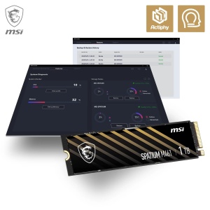 SSD MSI SPATIUM M461 1TB PCIe 4.0 NVMe M.2 - Img 8