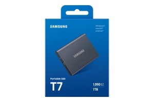 SSD Portabil Samsung T7, 1 TB, USB 3.2 Gen.2, Culoare Gri - Img 8