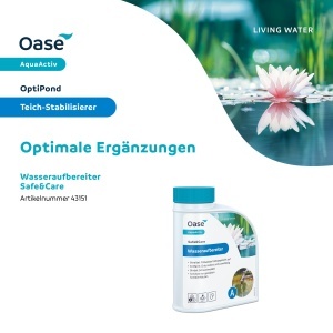 Stabilizator de apa OASE AquaActiv OptiPond 500 ml pentru iazuri si fantani - Img 6