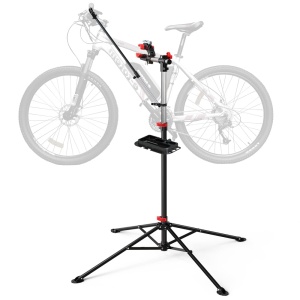 Stand de reparatii pentru biciclete VOUNOT, inalt adjustable, cu suport magnetic pentru unelte