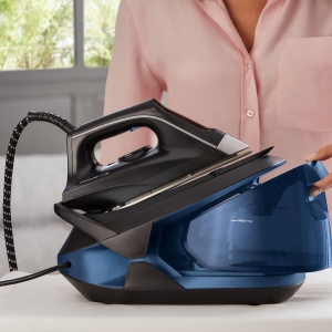 Statie de calcat de inalta presiune Rowenta Powersteam, 6,2 bar, explozie de abur 340 g/min, abur continuu de 120 g/min, talpa MicroSteam cu rezervor de 1,7 l si mod Eco, pentru toate tesaturile - Img 6