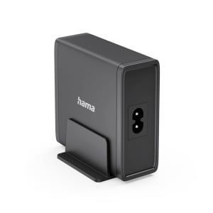 Statie de incarcare USB Hama, 3 porturi, 140W, GaN, negru - Img 3