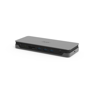 Statie Docking Acer ADK230 USB Type-C Gen 1 2xHDMI DisplayPort RJ45 SD Card Reader - Img 3