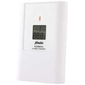 Statie Meteo Alecto WS-2300 cu Display Mare, Sensor Wireless, Alarma de Inghet, Negru - Img 2
