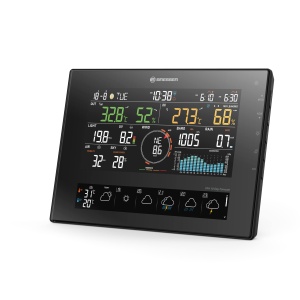 Statie Meteo Bresser 11-Zile 4Cast CV WLAN 7-in-1 Solar, Negru - Img 2