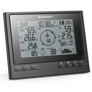 Statie Meteo Bresser 7-in-1 cu Senzor Exterior, Negru - Img 4