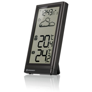 Statie Meteo Bresser Meteo Temp, cu Afisaj Digital, Senzor Exterior, Negru - Img 3